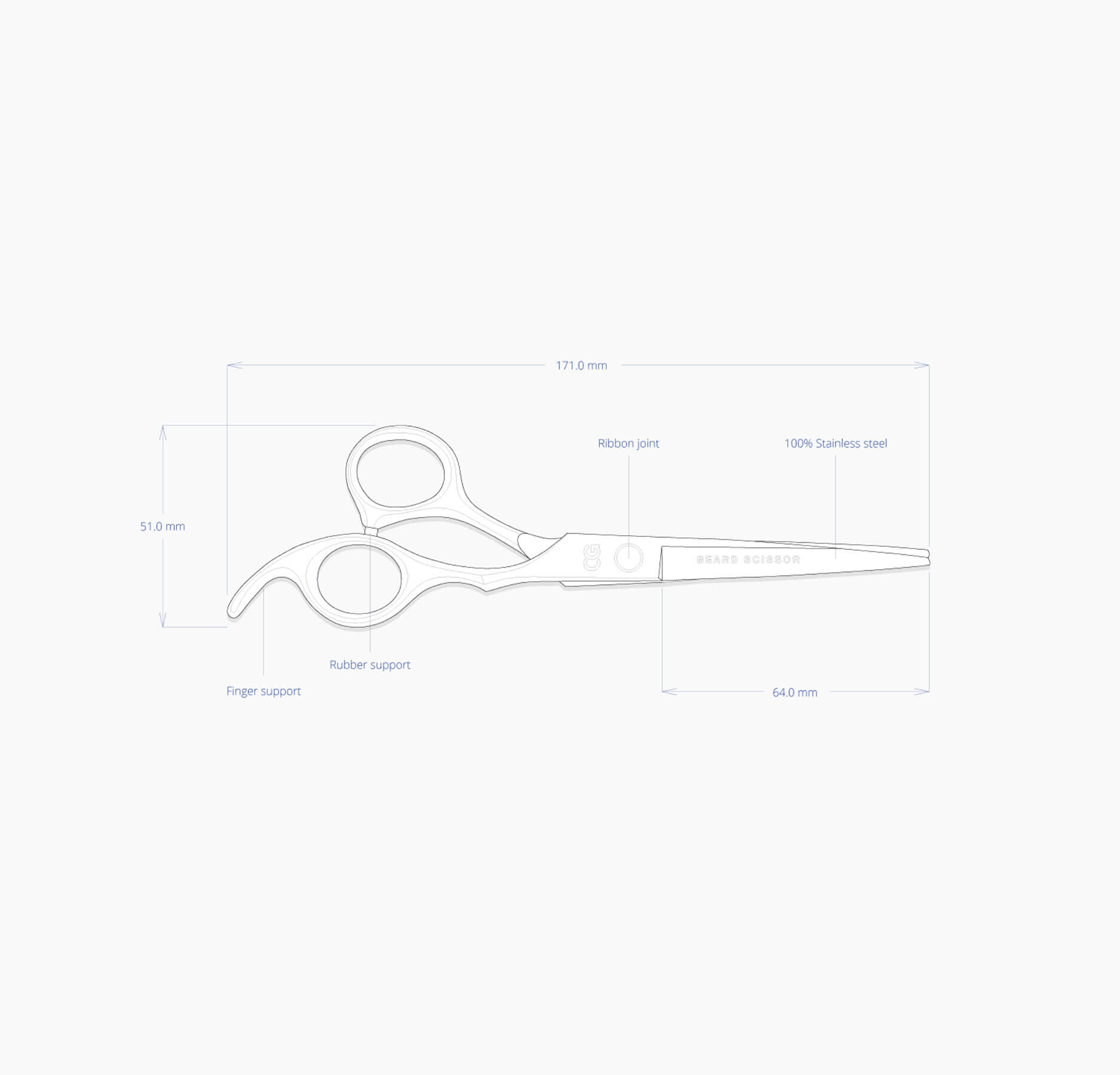 The Beard Scissors
